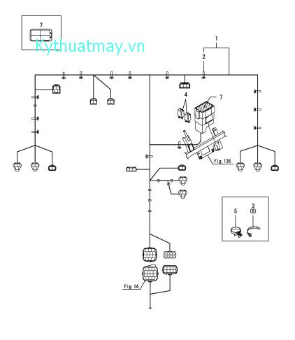 Phụ tùng điện - cấy lúa